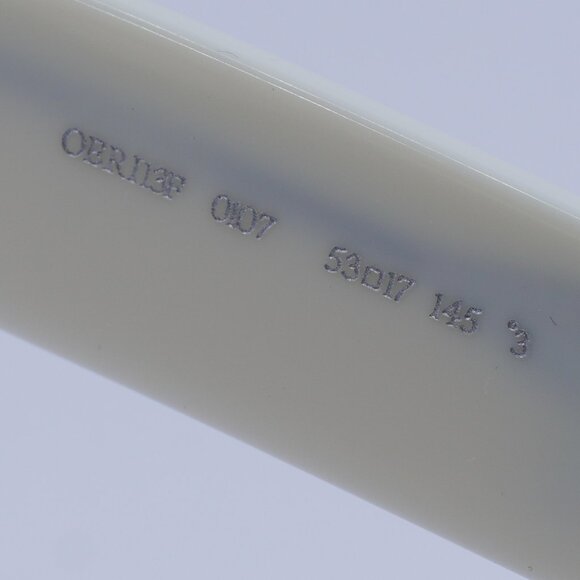 Off-White OERI13F VANCOUVER 0107 Sunglasses White Geometric Frame, Grey Lenses - Picture 9 of 12